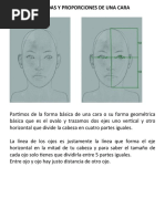 Proporciones del Rostro Humano | PDF | Pintura de retrato | Dibujo