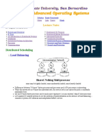 Lecture Notes: Load Balancing