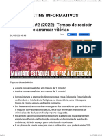 Informativo #2 (2022) Tempo de Resistir e Arrancar Vitórias - Renato Roseno