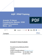 Training Ppap v2 03192019 (Español)