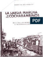 La Larga Marcha de Los Cochabambinos