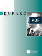 Duparc catalogue