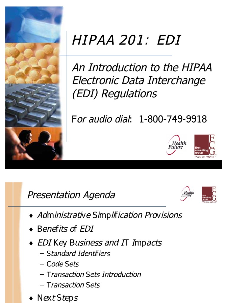 An Introduction To The HIPAA Electronic Data Interchange (EDI ...