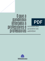 O Que A Pandemia Interpela A Professores e Professoras