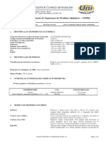 FISPQ -Ficha de Informação de Segurança de Produtos Químicos - PDF Download grátis