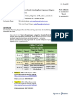 21op1008 Capacitación de Garantía Extendida y Nuevo Esquema Por Categorías BO