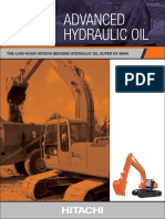 Advanced Hydraulic Oil: The 4,000-Hour Hitachi Genuine Hydraulic Oil Super Ex 46Hn