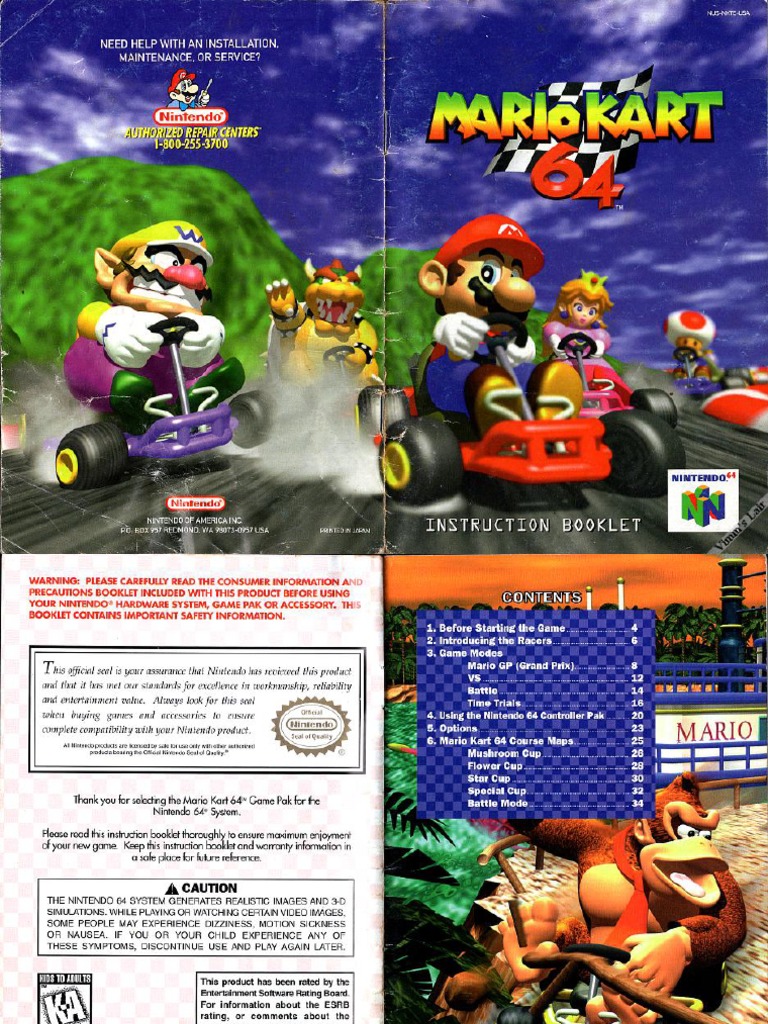Mario Kart 64 | PDF