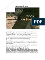 Tipos de Suelos 