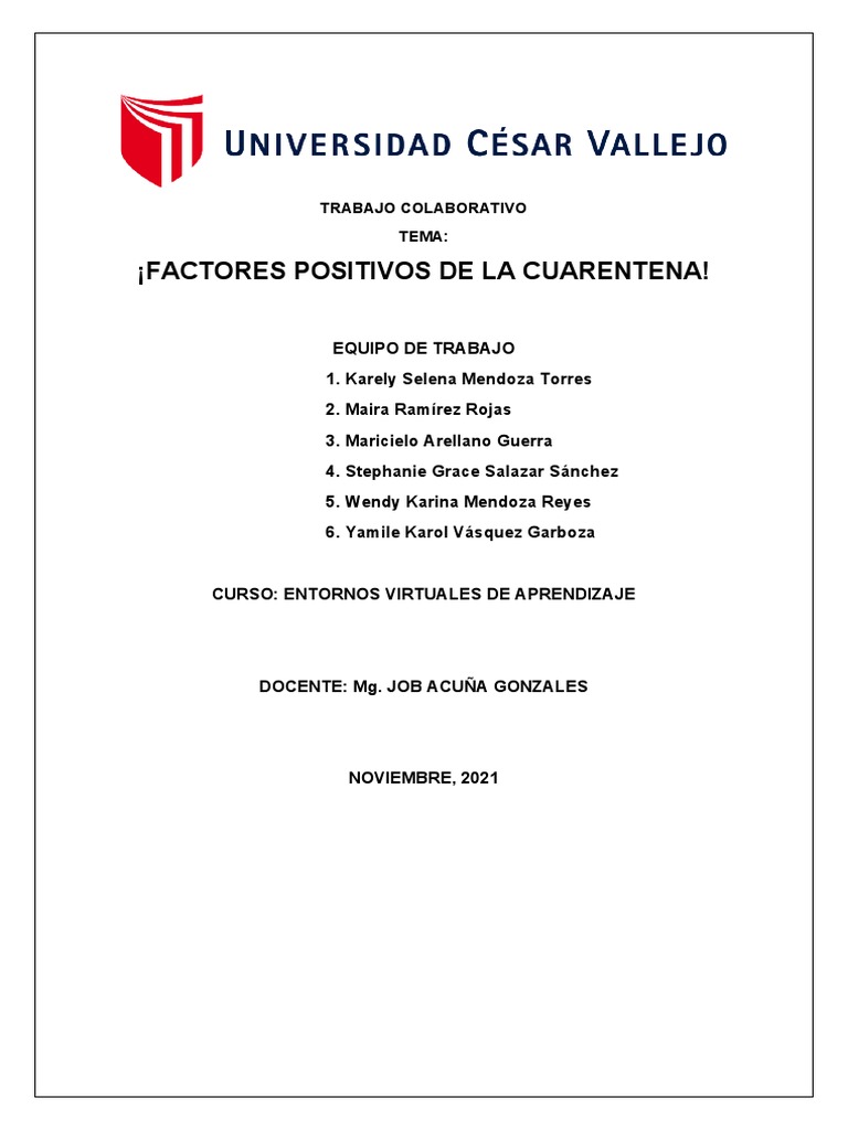 Factores Positvos De La Cuarentena PDF Contaminaci n China