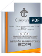 Guía para La Presentación Del CD Del Trabajo de Integración Curricular 2019
