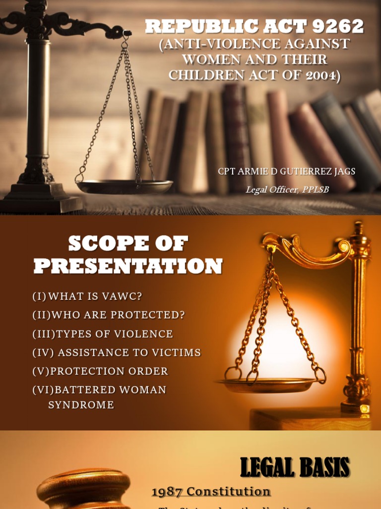 00 - Anti - Violence Against Women and Their Children | PDF | Violence ...