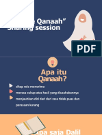 Materi Qanaah 1.7.22