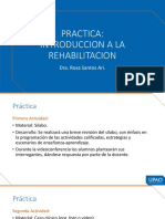 Diapo Practica Introduccipon A La Rehabilitacion