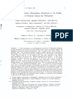 Chloroquine-Resistant Plasmodium Falciparum in The Iwahig Area of Palawan Island, The Philippines