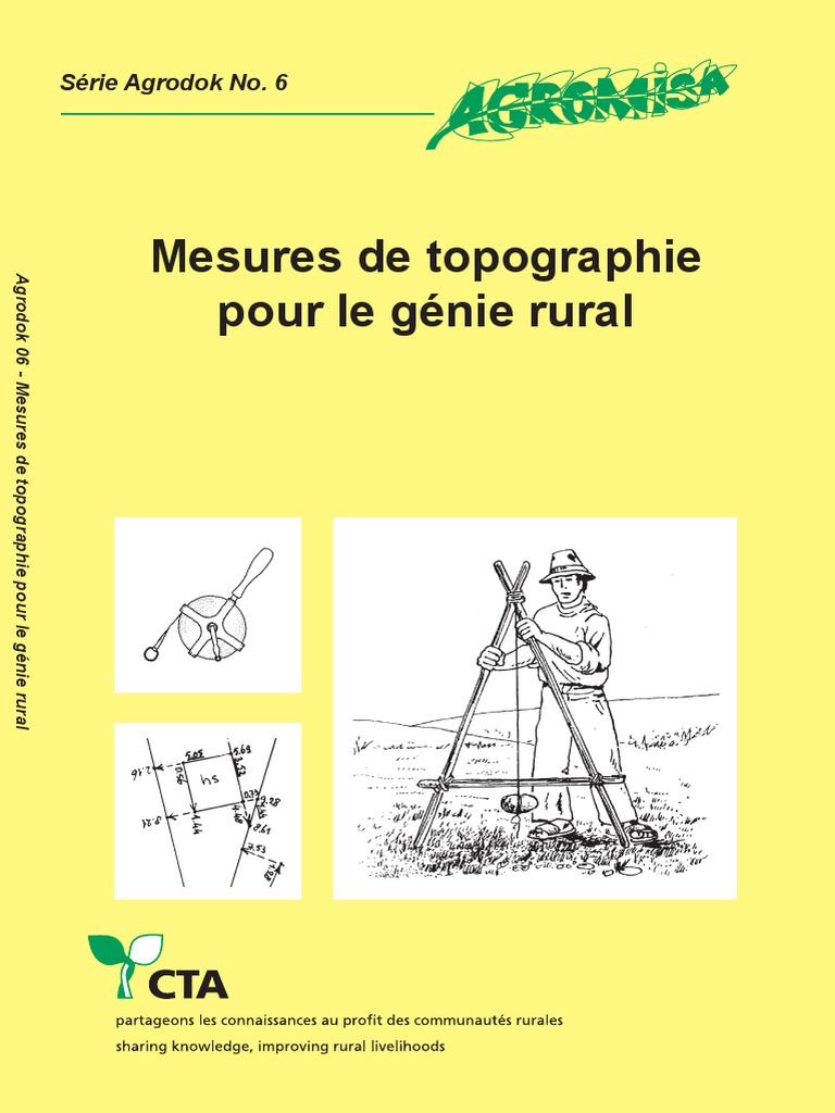 Mesures de Topographie Pour Le Génie Rural | PDF | Topographie | Dessin