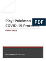Play! Pokémon COVID-19 Protocols: English Version
