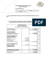 Universidad Filantropica Internacional - Examen Practico - Financiamiento