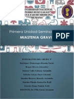 MG: Generalidades, causas, fisiopatología y manifestaciones de la Miastenia Gravis