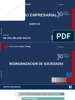 Reorganización de Sociedades