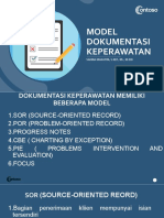 Model Dokumentasi Keperawatan