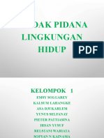 Kel 2 Tindak Pidana Lingkungan Hidup