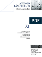 Millan Puelles Antonio - Obras Completas - Vol XI