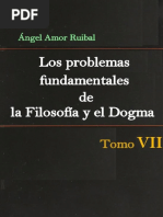 Ángel Amor Ruibal - Los Problemas Fundamentales de La Filosofía y ...