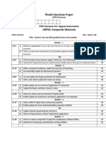 Model Question Paper: Fifth Semester B.E. Degree Examination