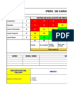 Iperc Descarga de Cemento, Bombas y Mtto