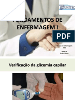 Verificação Da Glicemia Capilar