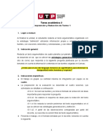 S11 s1 Entrega de Primera Versión o Versión Preliminar de TA2