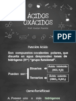 Ácidos Oxácidos