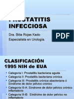 Prostatitis Infecciosa: Diagnóstico y Tratamiento