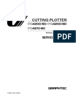 Cutting Plotter Service Manual - Manual No. Fc4200-Um-251 Fc4200-Um
