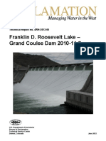 2010-11 Survey of Franklin D. Roosevelt Lake