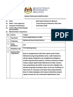 Format Pelaporan Pembacaan Buku