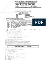 Naskah Soal Pas Ganjil Bahasa Inggris 9