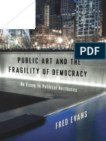 埃文斯《公共艺术与民主的脆弱》英文版 (Frederick Evans. 2019. Public Arts and the Fragility of Democracy. New York - Columbia University Press)
