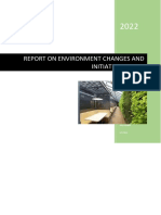 Report On Environment Changes and Initiatives Taken: Priya Kumari 1/1/2022