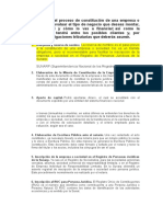 Antes de Iniciar El Proceso de Constitución de Una Empresa o Sociedad Debes Evaluar El Tipo de Negocio Que Deseas Montar