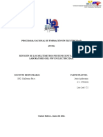 Revisión de multímetros del PNFE en electricidad