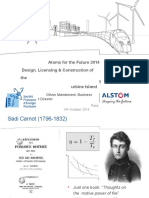 Atoms For The Future 2014 Design, Licensing & Construction of The T Urbine Island