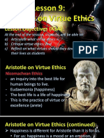 L9 Aristotle On Virtue Etthics