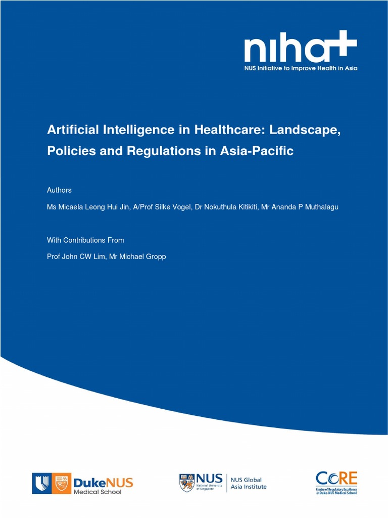 AI in Healthcare: Asia-Pacific Insights | PDF | Machine Learning ...