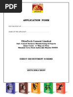 New Application Form