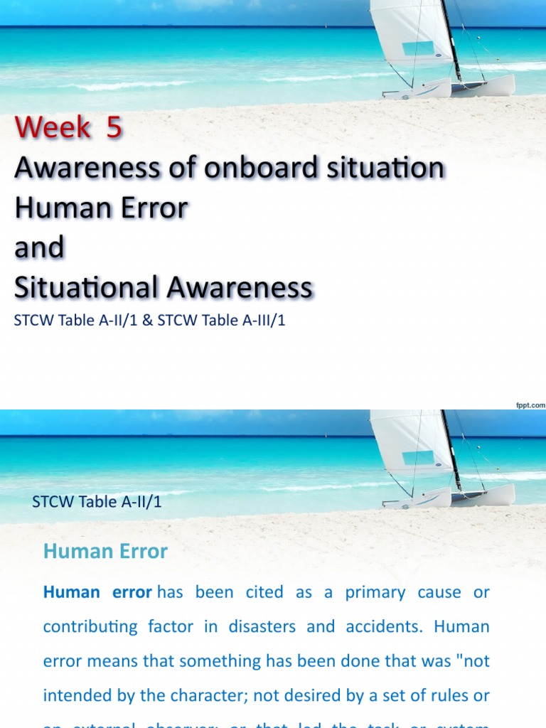 Human Error Pdf