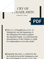 Cry of Pugadlawin: Excalibur Ray V. Palacios