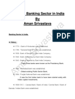 Notes On Banking Sector in India by Aman Srivastava