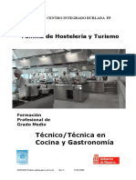 Ciclo TGM en Cocina y Gastronomía